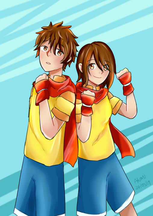 aki and tsubasa redraw 2019